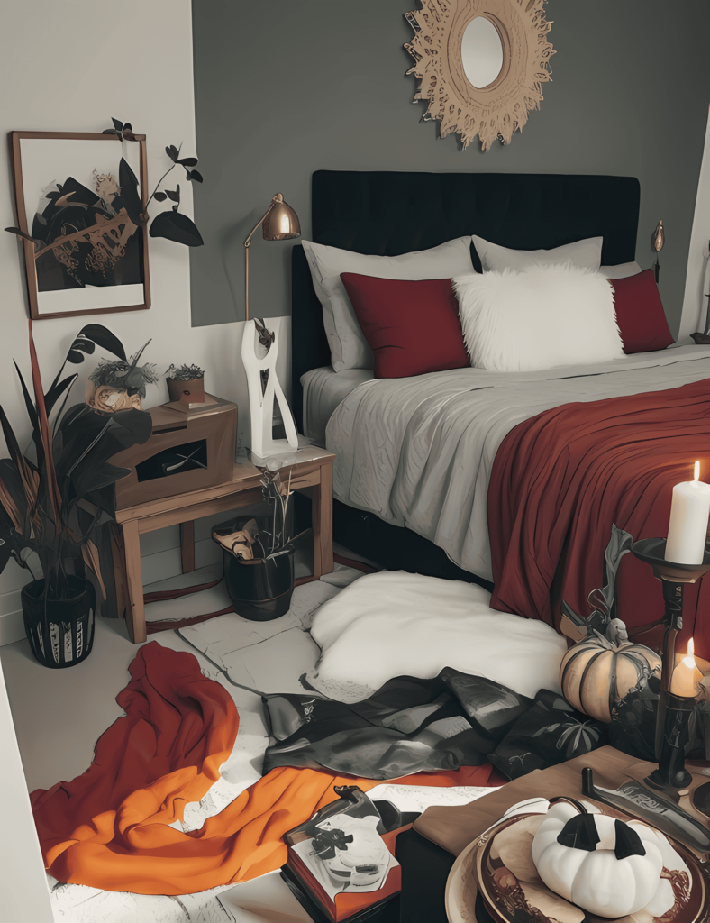 Aesthetic Fall Bedroom decor 01