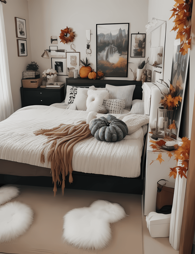Aesthetic Fall Bedroom decor