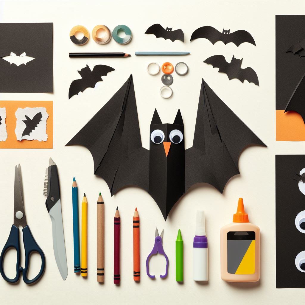 Here's an easy bat craft preschool kids will love!