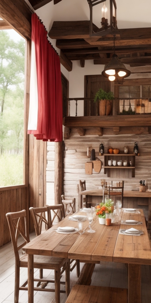  Rustic Dining Room Ideas