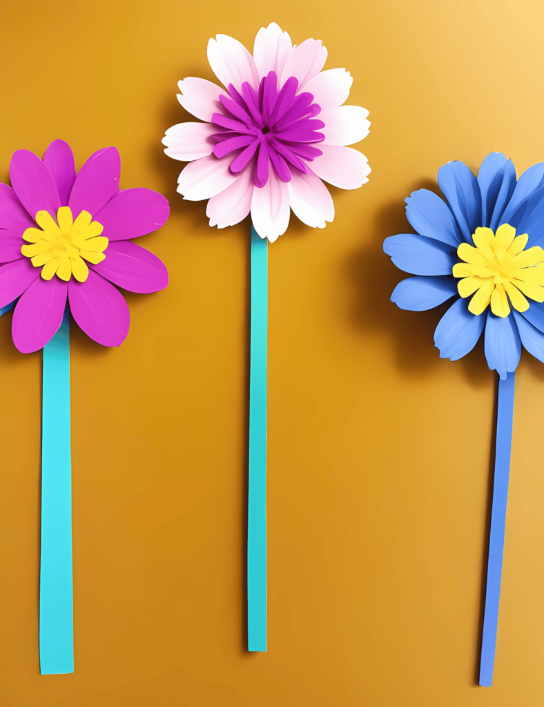 Flower craft for preschoolers