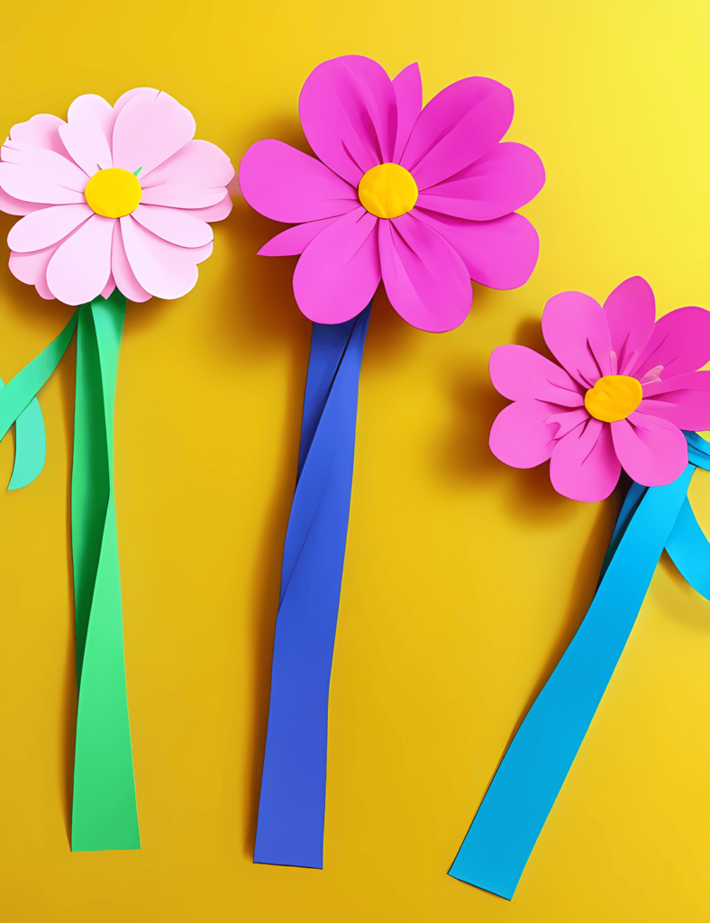 Flower craft for preschoolers