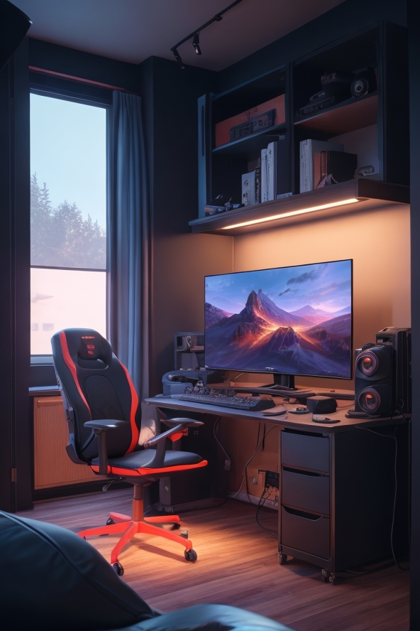 Gaming Home Inspo Interior: Gamers Room Design 