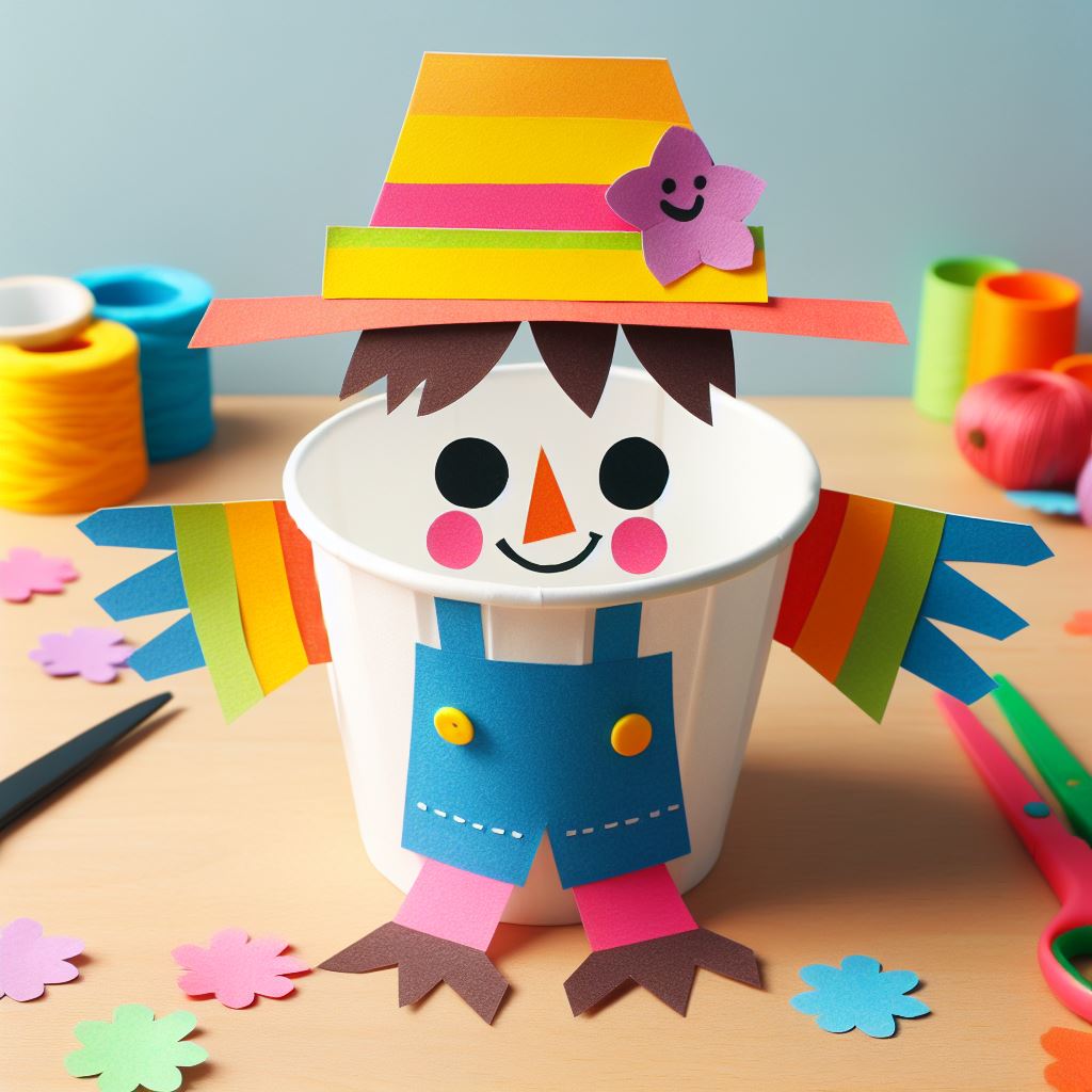 Discover the joy of crafting with your preschooler as you create whimsical scarecrows using paper bowls. Dive into this easy-to-follow tutorial and watch their creativity bloom!