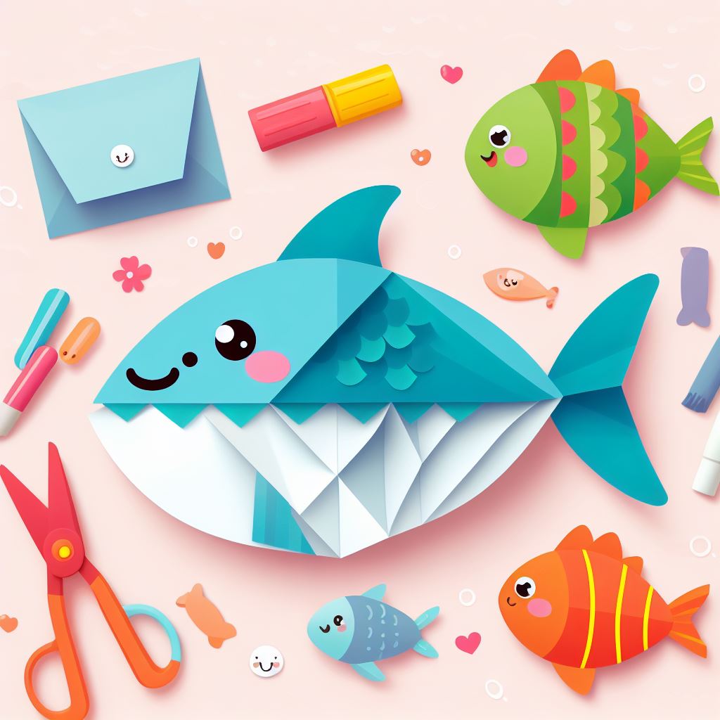 Easy Paper Fish Craft for Preschoolers