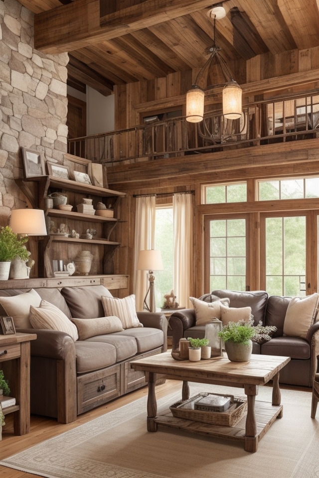 Rustic Aesthetic Home Interior Design