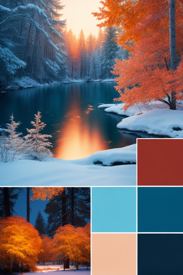 Winter Color Palettes 2023