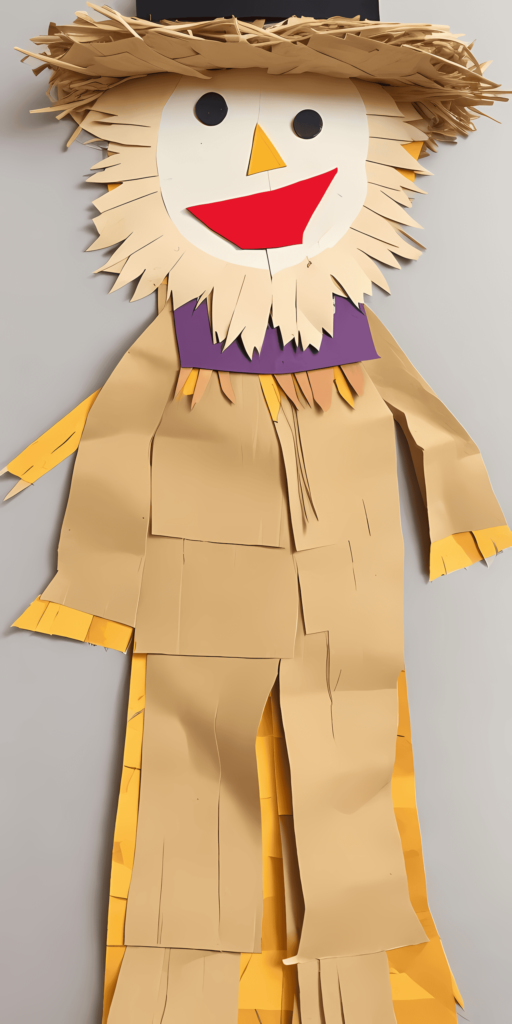 Scarecrow Craft for preschoolers
