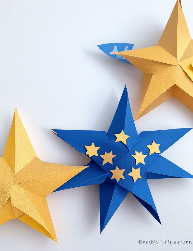 star Paper Craft for preschoolers