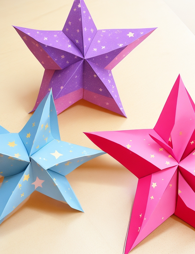 star Paper Craft for preschoolers