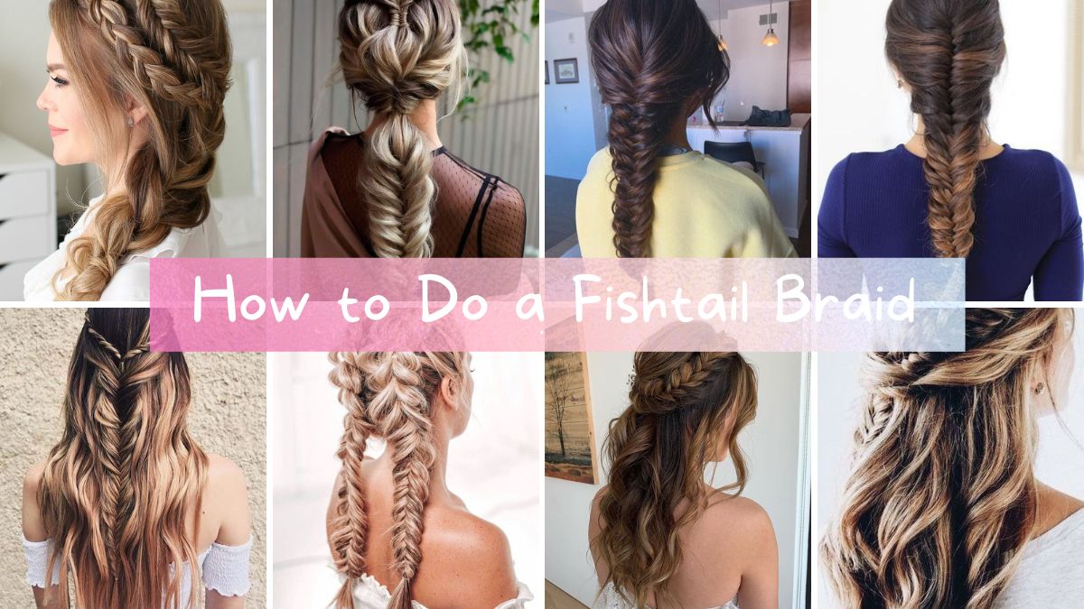 Fishtail braid for special occasions in 2023